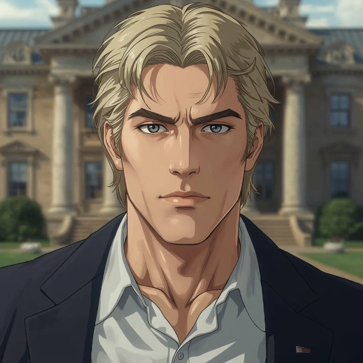 Rich old man