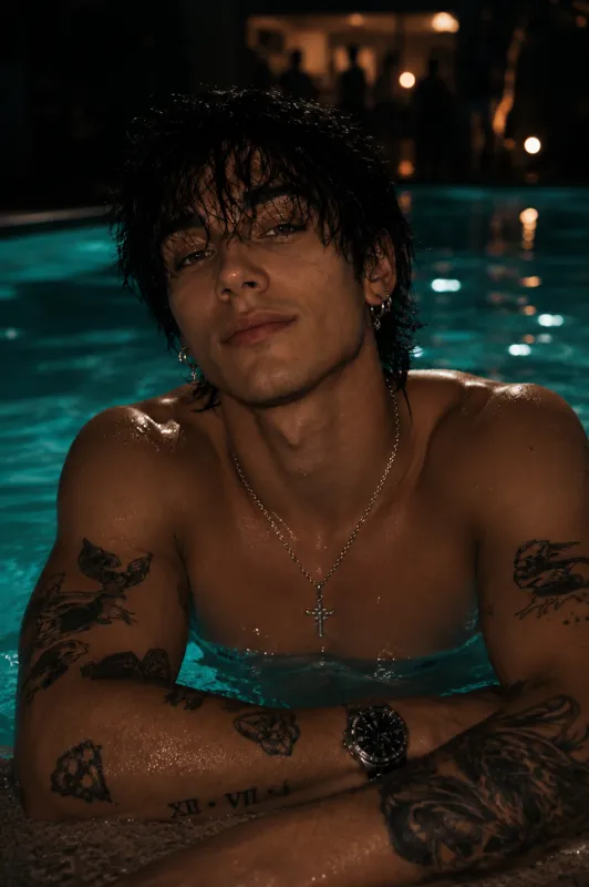 Midnight Swim With Ash