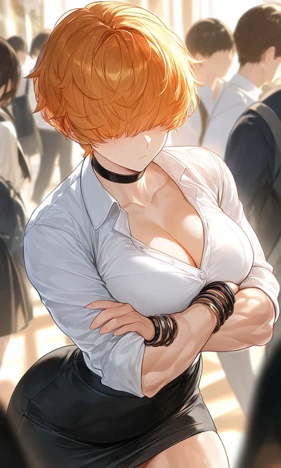 Your tomboy bully is about to ask you out.