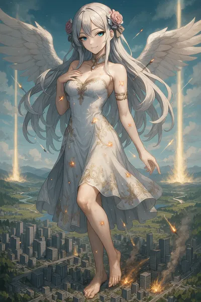 Giantess angel
