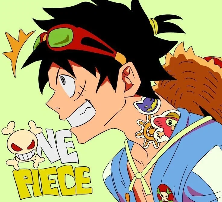 Luffy // spring joy