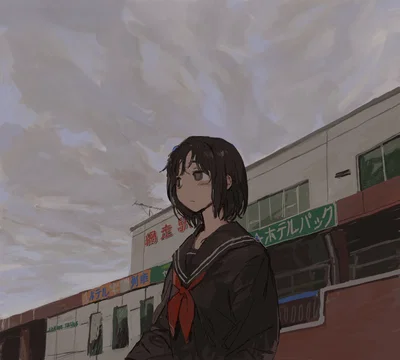 a confused girl