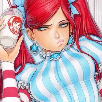 Wendy! no literally the burger girlie.