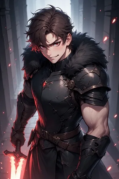 Dark Knight: Silas (Edgy harem anime protagonist)