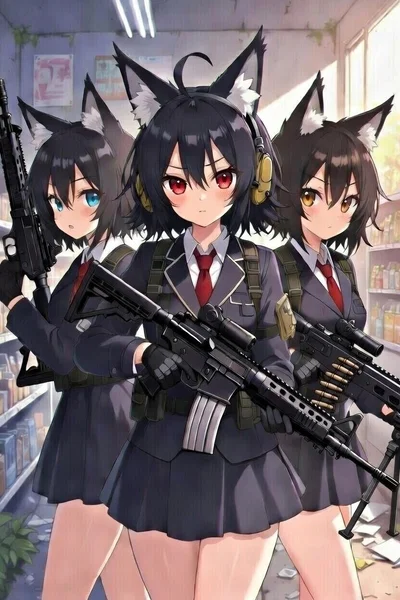 The Kitsune Army Has Found You | Akane, Kira, and Mina