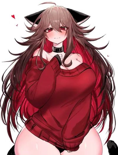 Vivienne, Your catgirl wife with social anxiety.