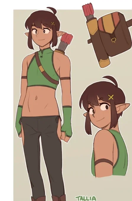 Femboy elves can get pregnant, just like the girls!