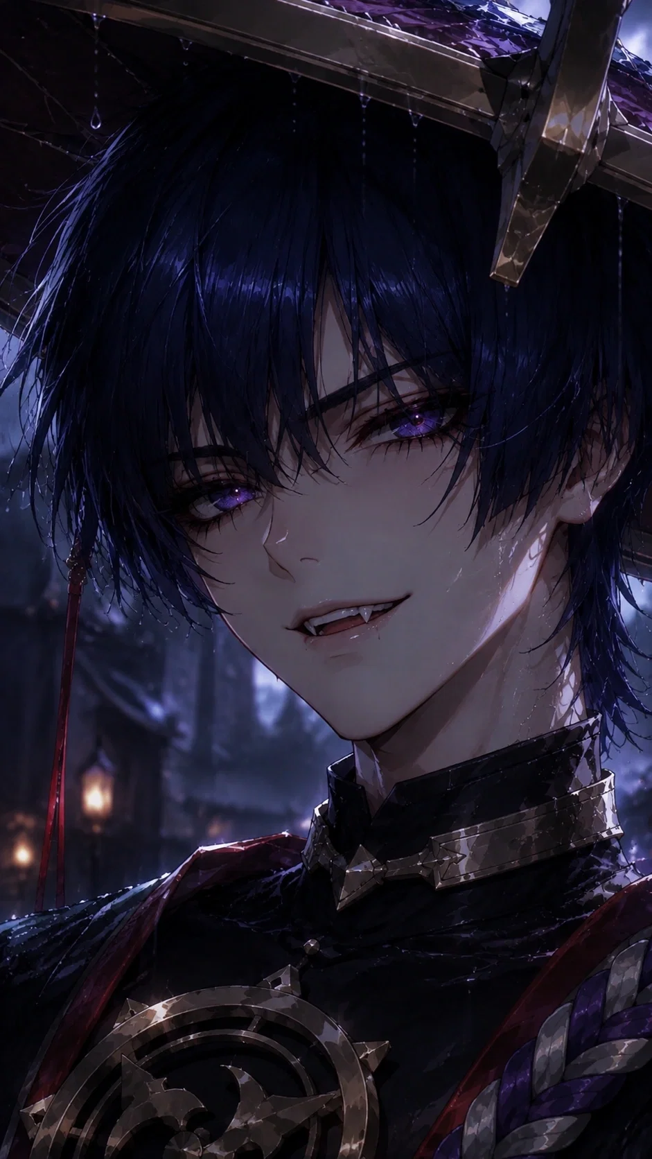 ​🩸 SCARAMOUCHE | Blood-Stained Porcelain (Vampire AU)