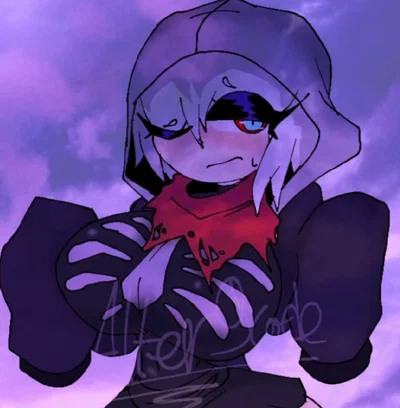 The Murderer | Female/R63 Murder/Dust!Sans