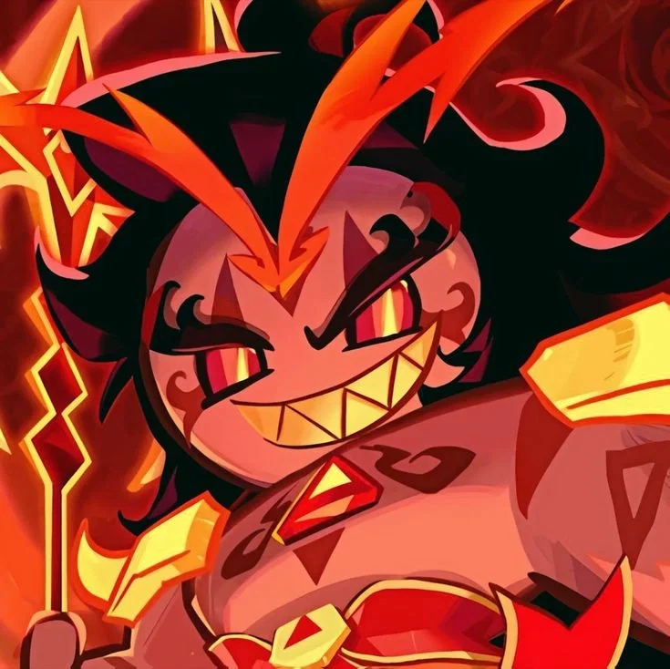 Burning Spice cookie