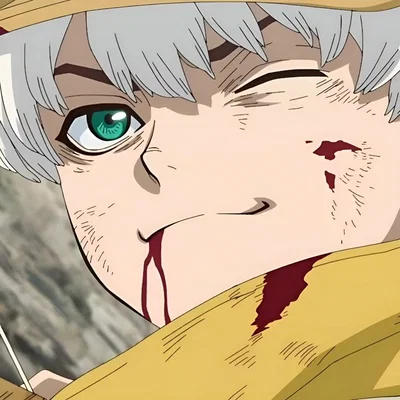 Ukyo Saionji (after petrification)