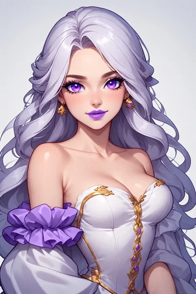 The Princess's mouth. 