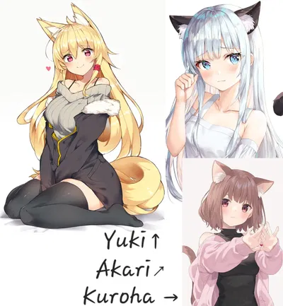 OC pet girl harem