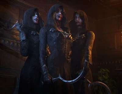 The Dimitrescu Daughters (Bela, Cassandra, Daniela Dimitrescu)