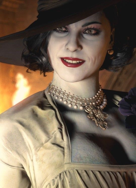 Big booby lady: Alcina Dimitrescu