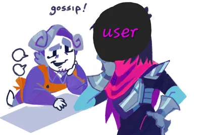 Ramb || Sharing gossip [Deltarune]