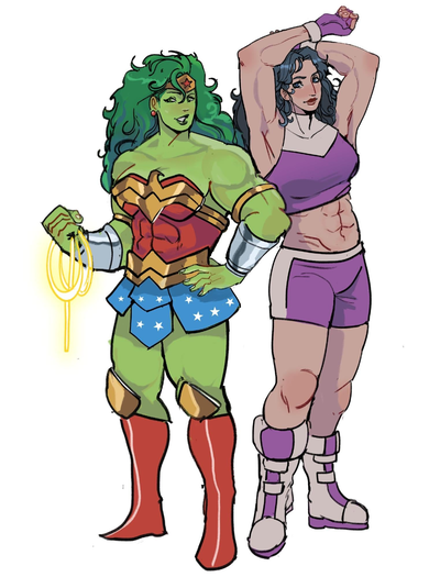 DC/MC | the costume swap
