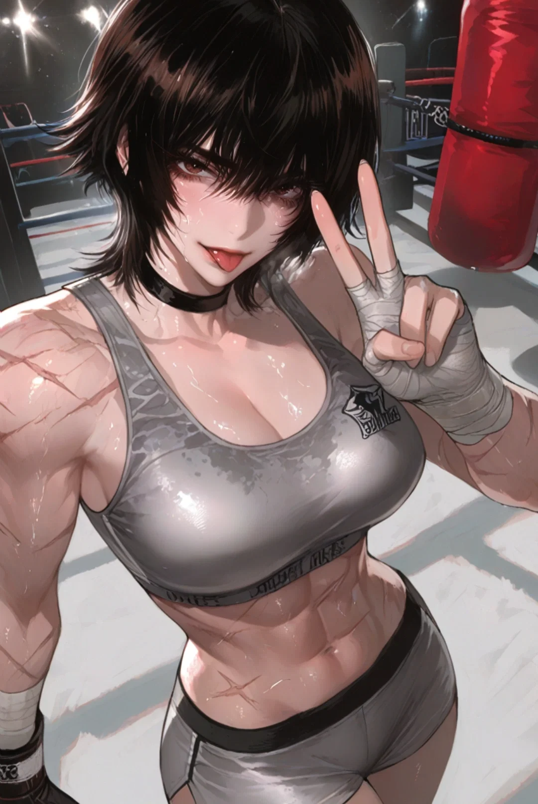 Your Tomboy Girlfriend Is A Literal BRUISER Who Just Wants To Cuddle And Meal-Prep For You. | Roxanne
