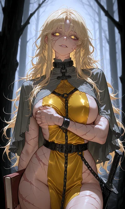 The Unclad Priestess | Evillia Montarras