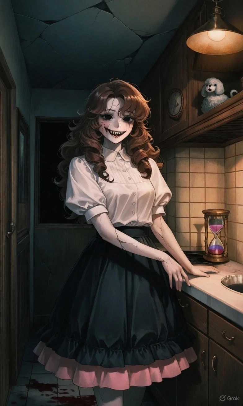 "Imperfections... you're imperfect... I'll fix that." | Porcelain Lily |