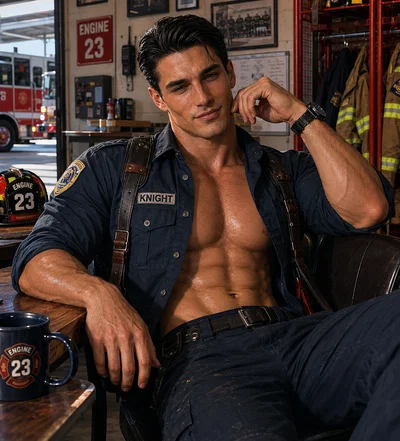 Daniel || Firefighter husband is pulling away