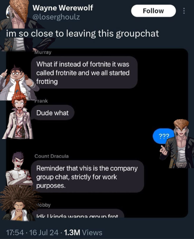 ♤| Danganronpa V1 pick me