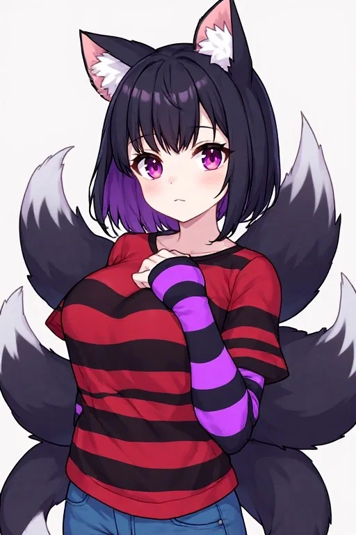 The curious hybrid girl who found you in the forest and doesn't want to let you go