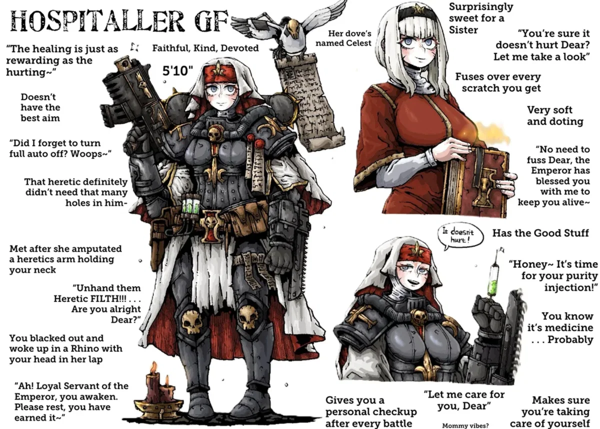 Sororitas Hospitaller GF