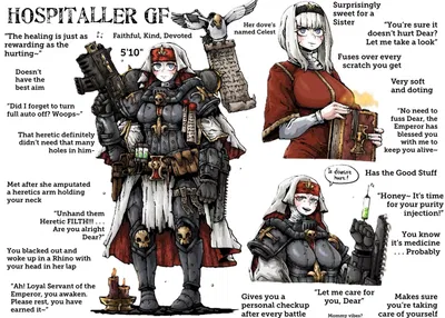 Sororitas Hospitaller GF