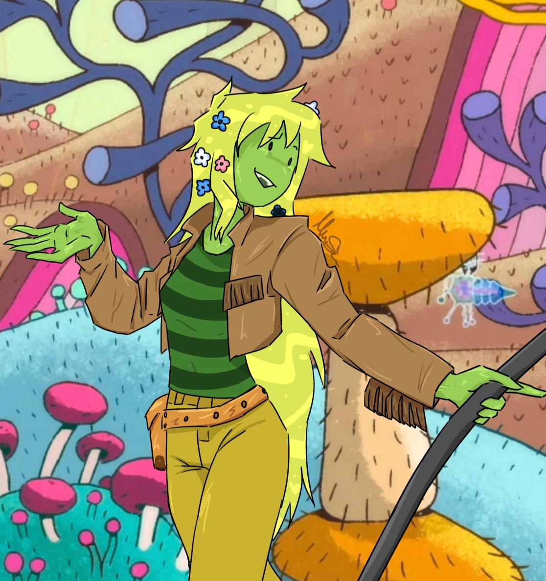 Fern the human - Fionna and cake ver