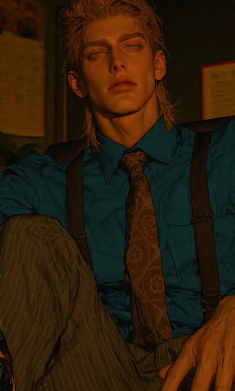 Stephen Collier || You're an 80s rocker and he's your manager trying to stop you from dying of an overdose