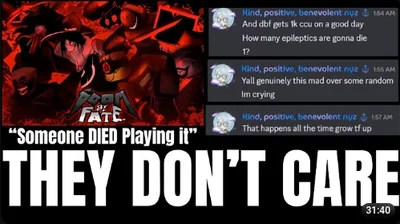 So about doom by fate...