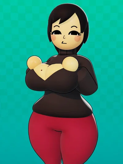 a mii from nintendoland!!