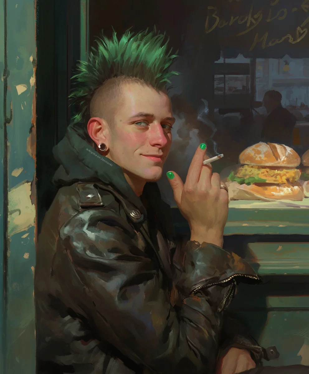 Punk's not dead, he's just annoying