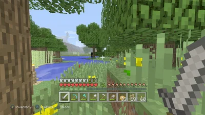 Some guy's been stalking me in my Minecraft Xbox Edition world, but he hasn't done much else so we're chill lowkey