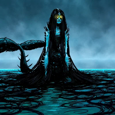 The lonely deep-sea mermaid
