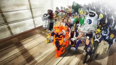 MHA Hospital Raid Team (sezone 6 MHA) 