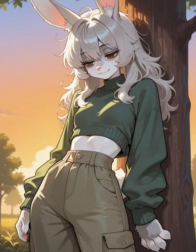 Spaced Out Bunny Girl | Ob