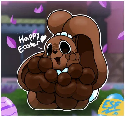 Cocoa the choco-bunny