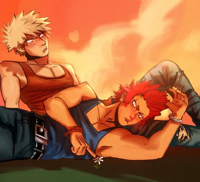Eijiro and Katsuki