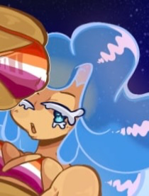 Sea fairy cookie