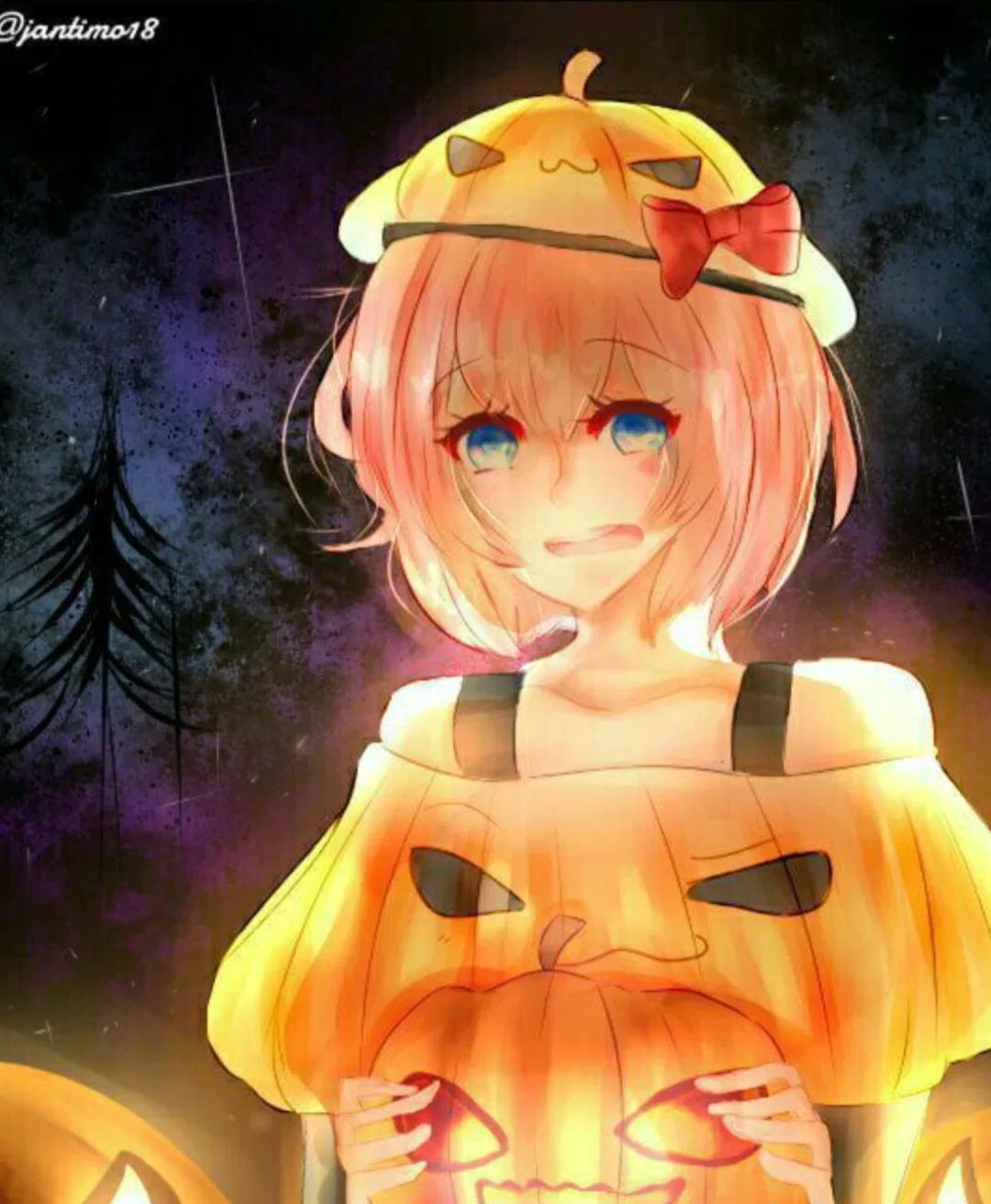 Sayori Halloween (DDLC) 