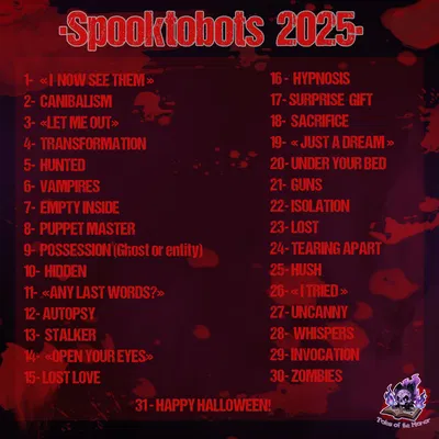 Spooktobots 2025
