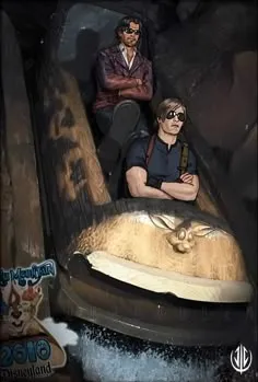 Mold family Disney land feat aged up rose she aged up to the mold like Eveline in re7 not trying to be werid 