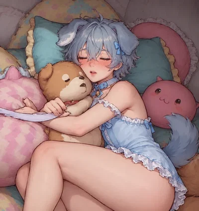 lovesick puppy-boy🦴🩵