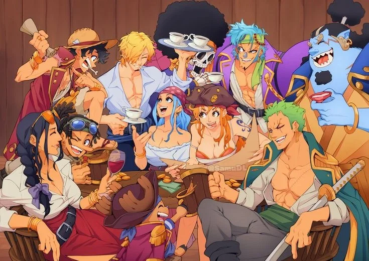 Strawhats - Omegaverse - One Piece