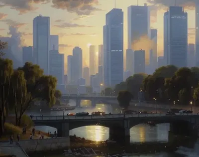 Modern fantasy world