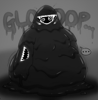 Swallower Goo monster of hunger