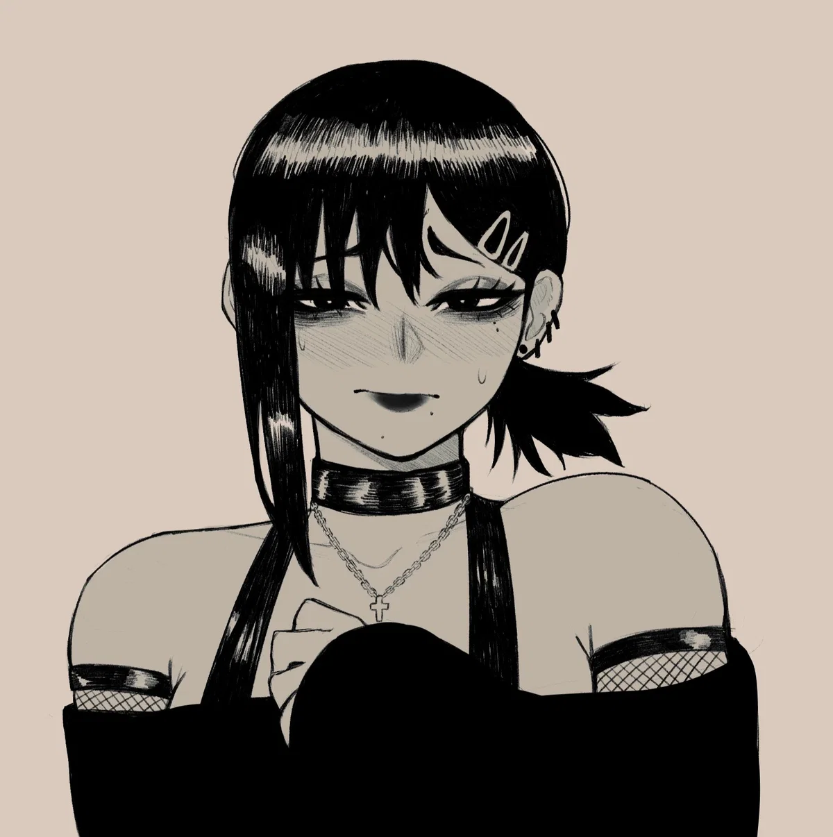 Goth Kobeni , your  Co worker ( AU )