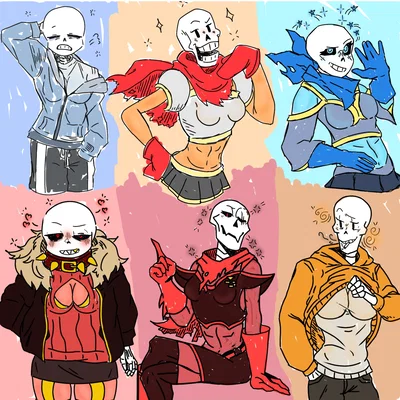 Six Skeletons One Servant